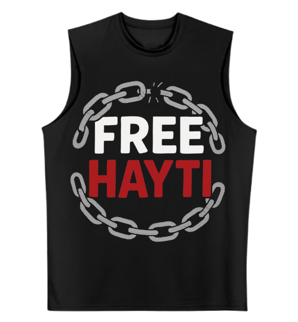 "FREE HAYTI" TANK TOP