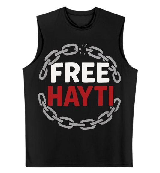 "FREE HAYTI" TANK TOP